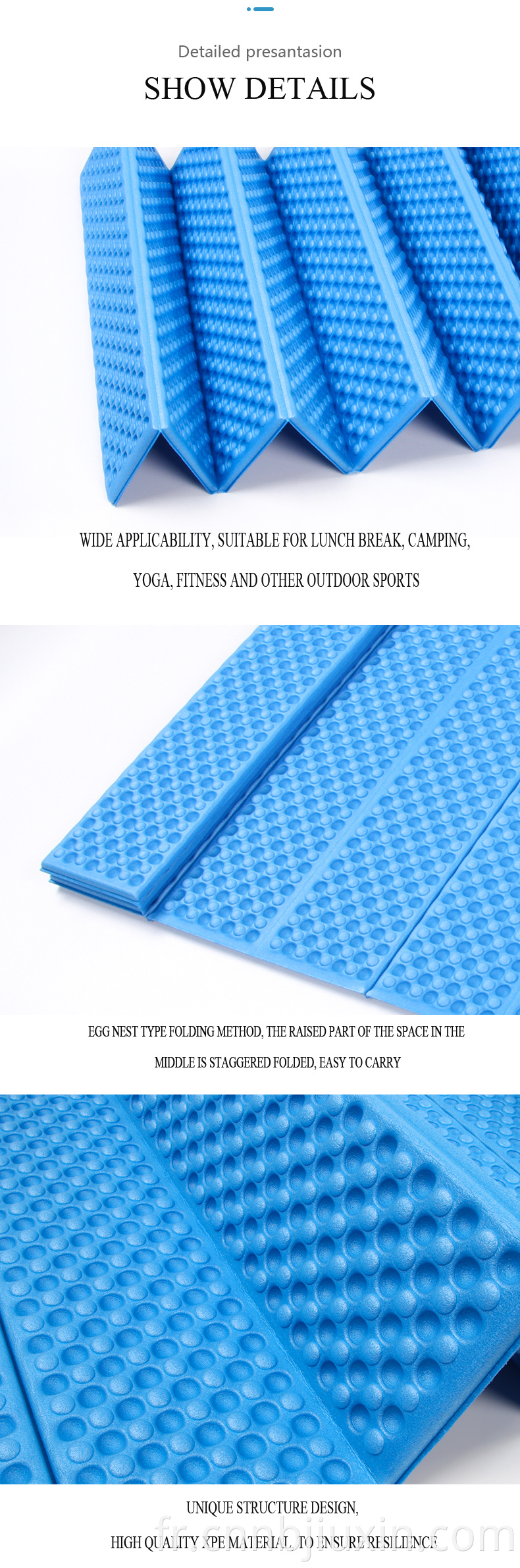 Camping Picnic Beach Ultralight Wholesale Hight Quality Egg Crate Mat